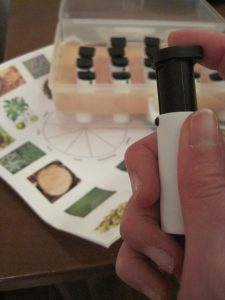 Contenu de l'Edu-Kit de l'Academy of Perfumery & Aromatics ®